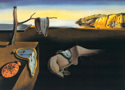 The Persistance of Memory, 1931 art print by Salvador Dali