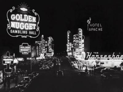 Las Vegas Nevada, 1953 art print by Anonymous