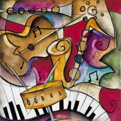 Jazz it Up II art print by Eric Waugh