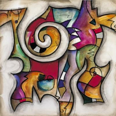 Swirl II art print by Eric Waugh