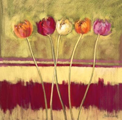 Dutch Ladies art print by Nel Whatmore