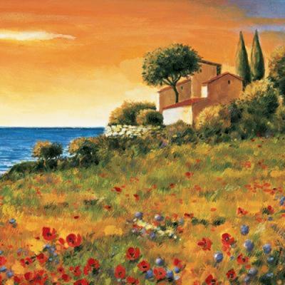 Sunlight Coast art print by Richard Leblanc