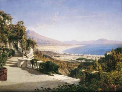 A View of the Bay of Naples art print by William Wyld