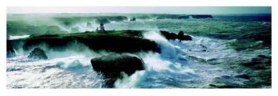 Avis de Coup de Vent sur les Poulains art print by Philip Plisson