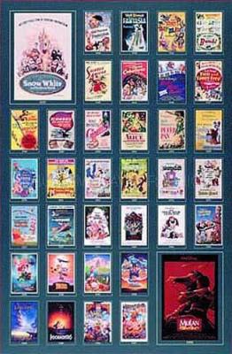 75 Years Of Animation art print by Disney