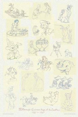 Golden Age of Animation art print by Disney