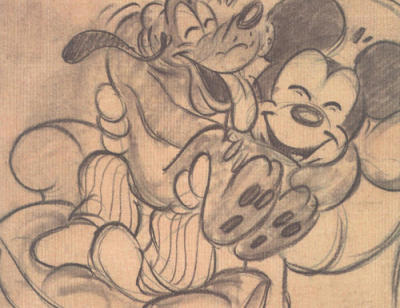 Pluto's Dream House art print by Disney