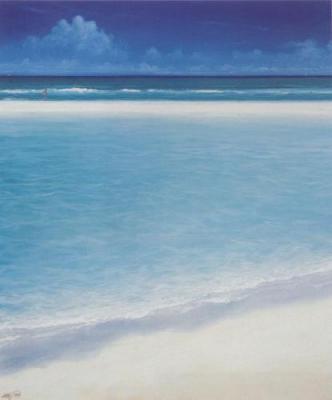 Sand Bar I art print by Derek Hare