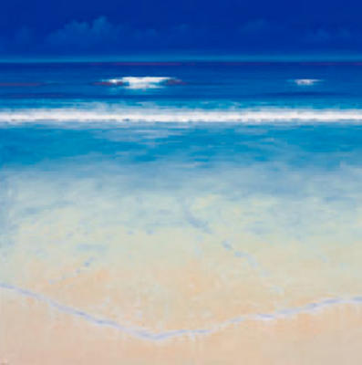 Tranquil Shore art print by Derek Hare