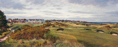 Carnoustie, The Championship Course art print by Donald M Shearer