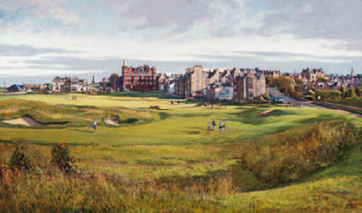 St Andrews, The 17Th, Road Hole art print by Donald M Shearer