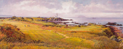 Turnberry, The Ailsa Course art print by Donald M Shearer
