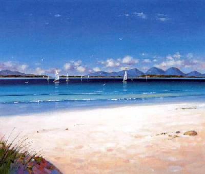 Jura from Kintyre art print by Ed Hunter