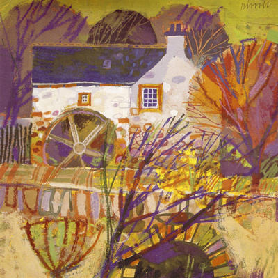 Autumn Garden art print by George Birrell