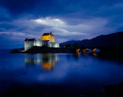 Eilean Donan Castle art print by Ian M. Young