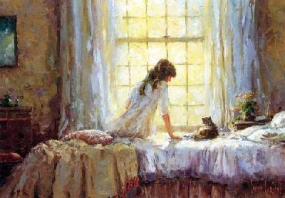 Summer's Morning art print by Ivars Jansons
