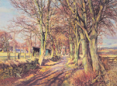 Country Lane, Perthshire art print by James McIntosh Patrick