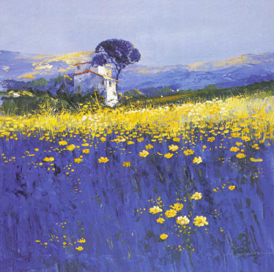 Lombardy Fields art print by John Horsewell