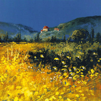 Spring, Aix Provence art print by John Horsewell