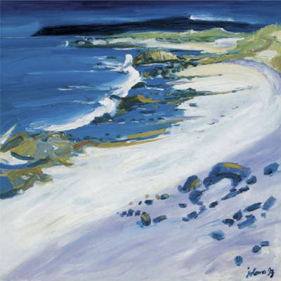 Beach of the Seat,Iona art print by John Lowrie Morrison