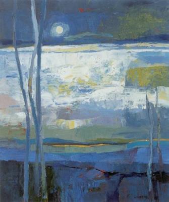 Soft White Blanket art print by Kirsty Wither