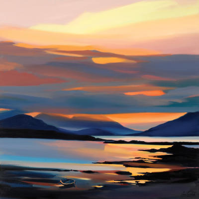 Red on the Cuillin