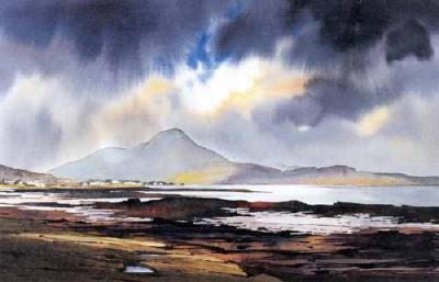 Spring Tides, Broadford Bay art print by Peter McDermott