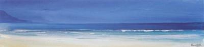 Aqua Blues II art print by Ronnie Leckie