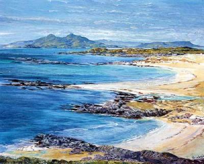 Ardnamurchan Sands art print by Ronnie Leckie