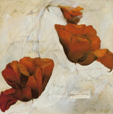 La vie en rose II art print by Gabriele Lockst�dt