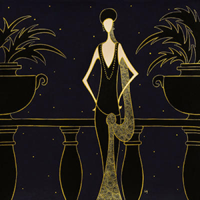 Elegance art print by Laly