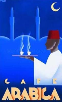Cafe Arabica art print by Steve Forney