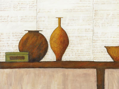 Collected art print by Beverley Binfet