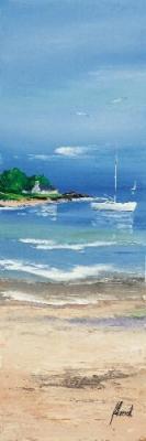 Mar�e basse I art print by Fr�deric Flanet