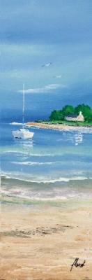Mar�e basse II art print by Fr�deric Flanet