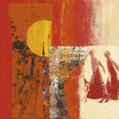 Figurativ I art print by Marjolijn Van Ginkel