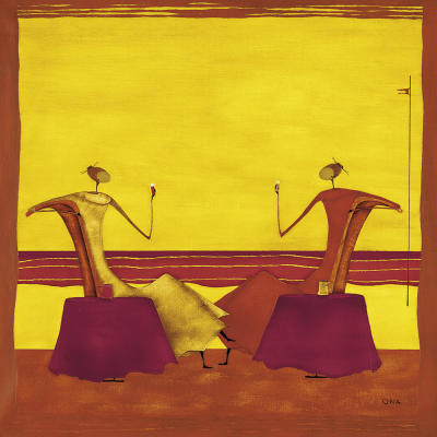 Grenadine et Mirabelle art print by Ona