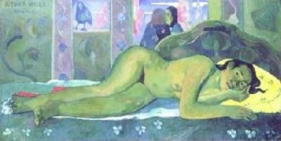 Nevermore art print by Paul Gauguin