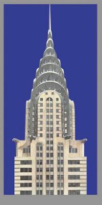Chrysler Building art print by Richard Haas