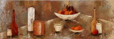 Ambiance abricot I art print by Veronique Mansart