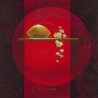 Mise en lumi�re art print by Bernadette Triki