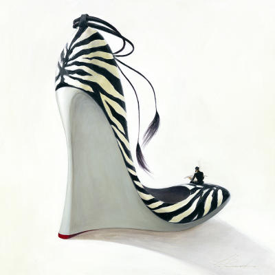 Highheels - Coolness art print by Inna Panasenko
