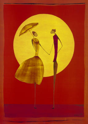 Clair de lune III art print by Ona