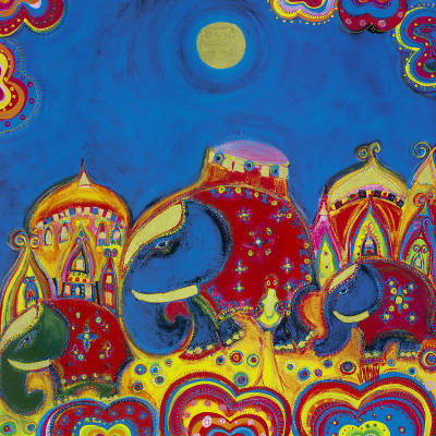 Le grand Voyage art print by Sophie Jourdan