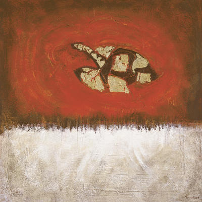Harmony in Red II art print by Tess O'Hara