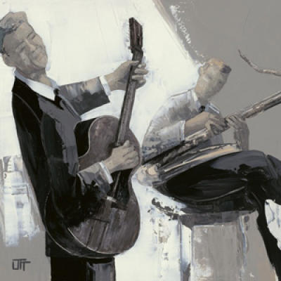 La Guitare art print by Bernard Ott