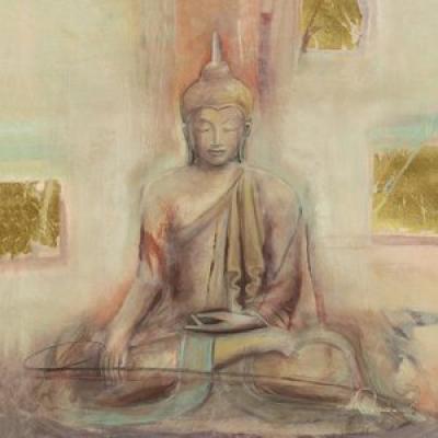 Buddha I art print by Elvira Amrhein