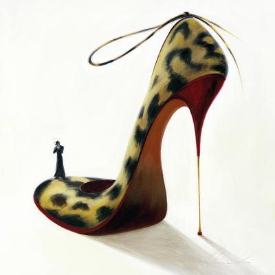 Highheels - Wild Passion art print by Inna Panasenko