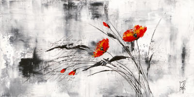R�ve fleurie VI art print by Isabelle Zacher-Finet