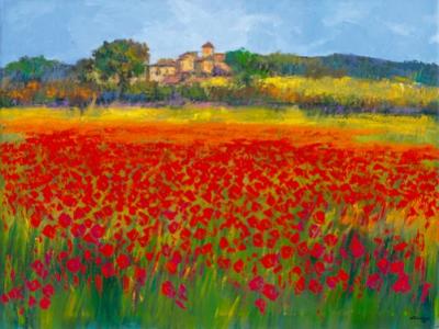 Mallorca en primavera art print by J�sus Camargo